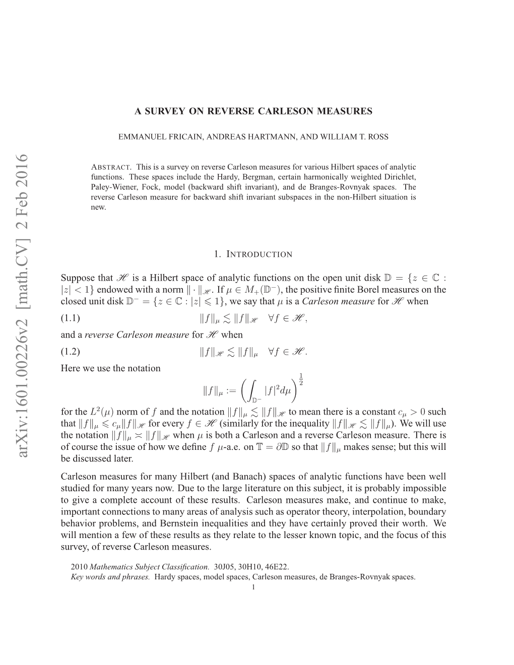 A Survey on Reverse Carleson Measures