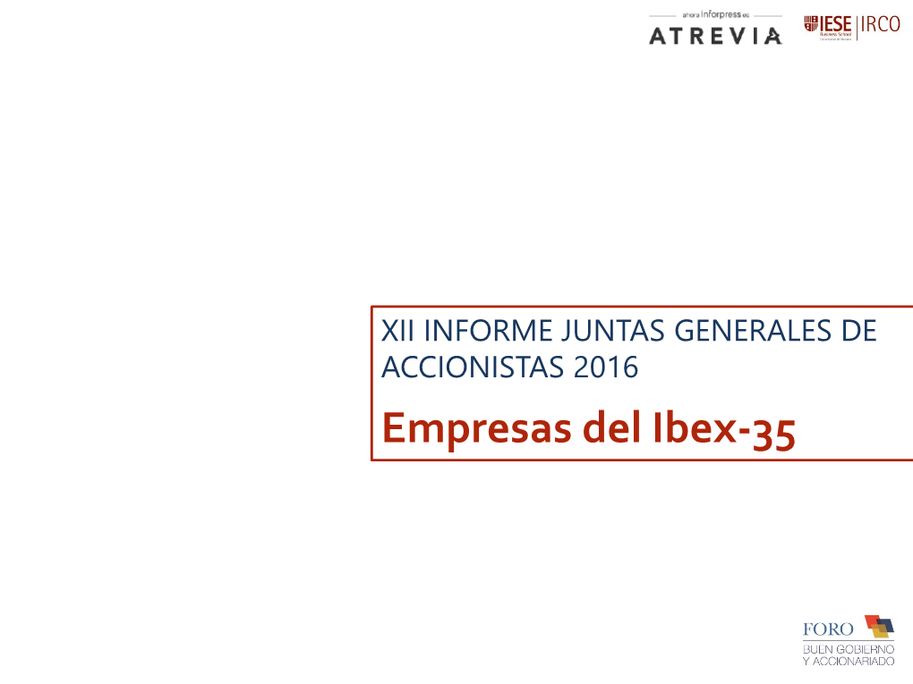 PIN ARBOLEDAS, J. R. (2017). Informe Sobre Las Juntas Generales