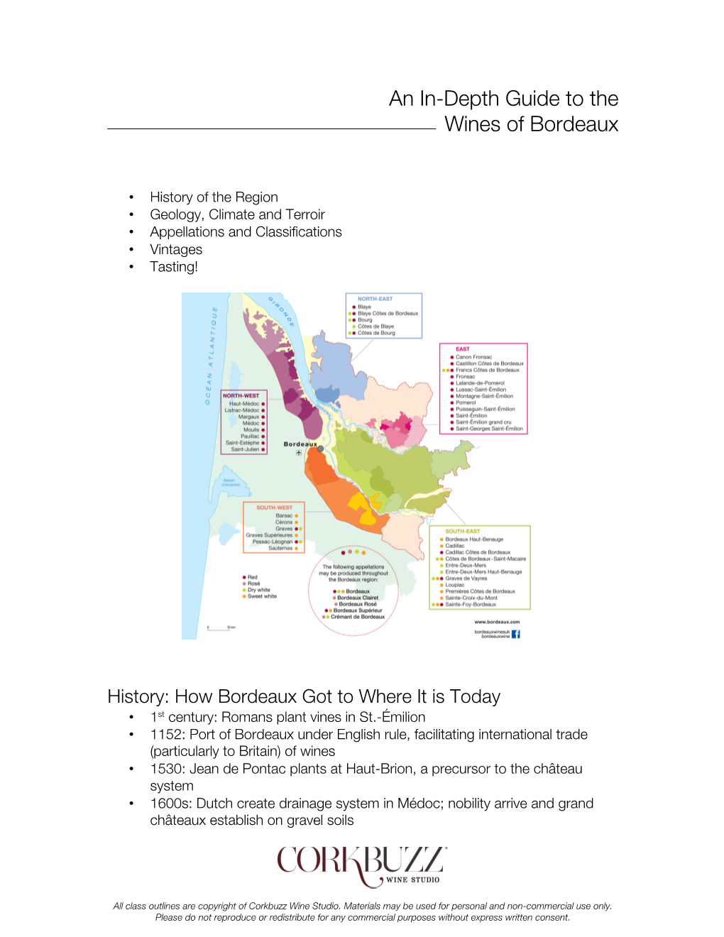 An In-Depth Guide to the Wines of Bordeaux