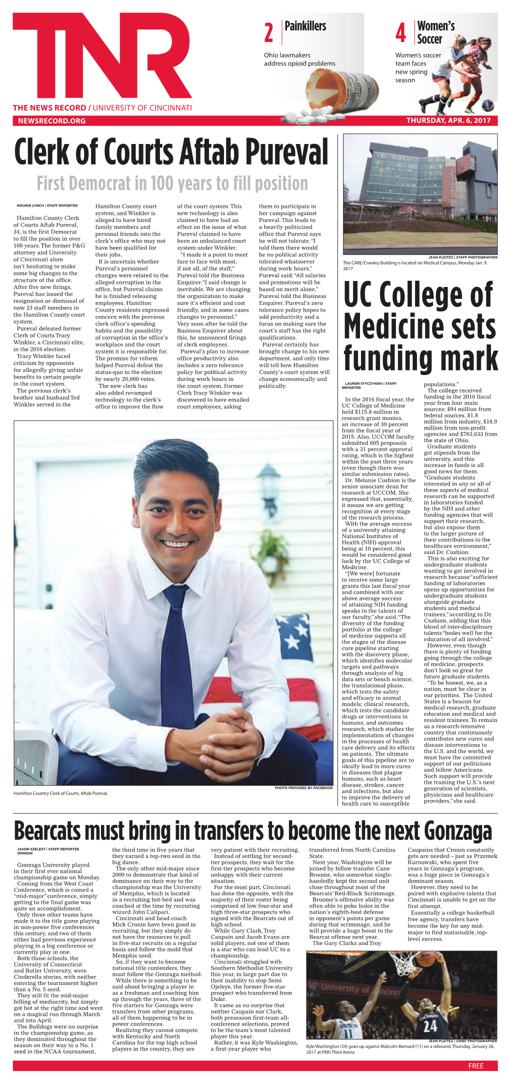 Clerk of Courts Aftab Pureval First Democrat in 100 Years to Fill Position