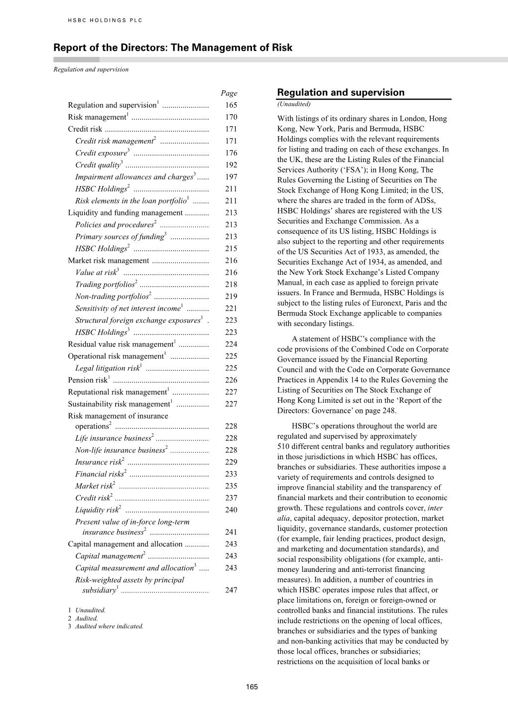 HSBC Holdings Annual Report and Accounts 2006