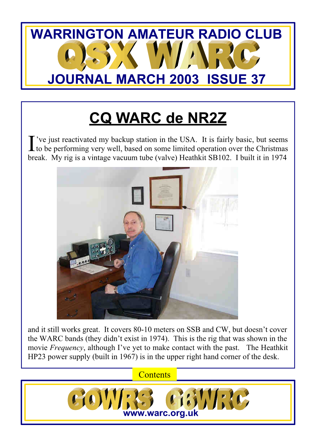CQ WARC De NR2Z