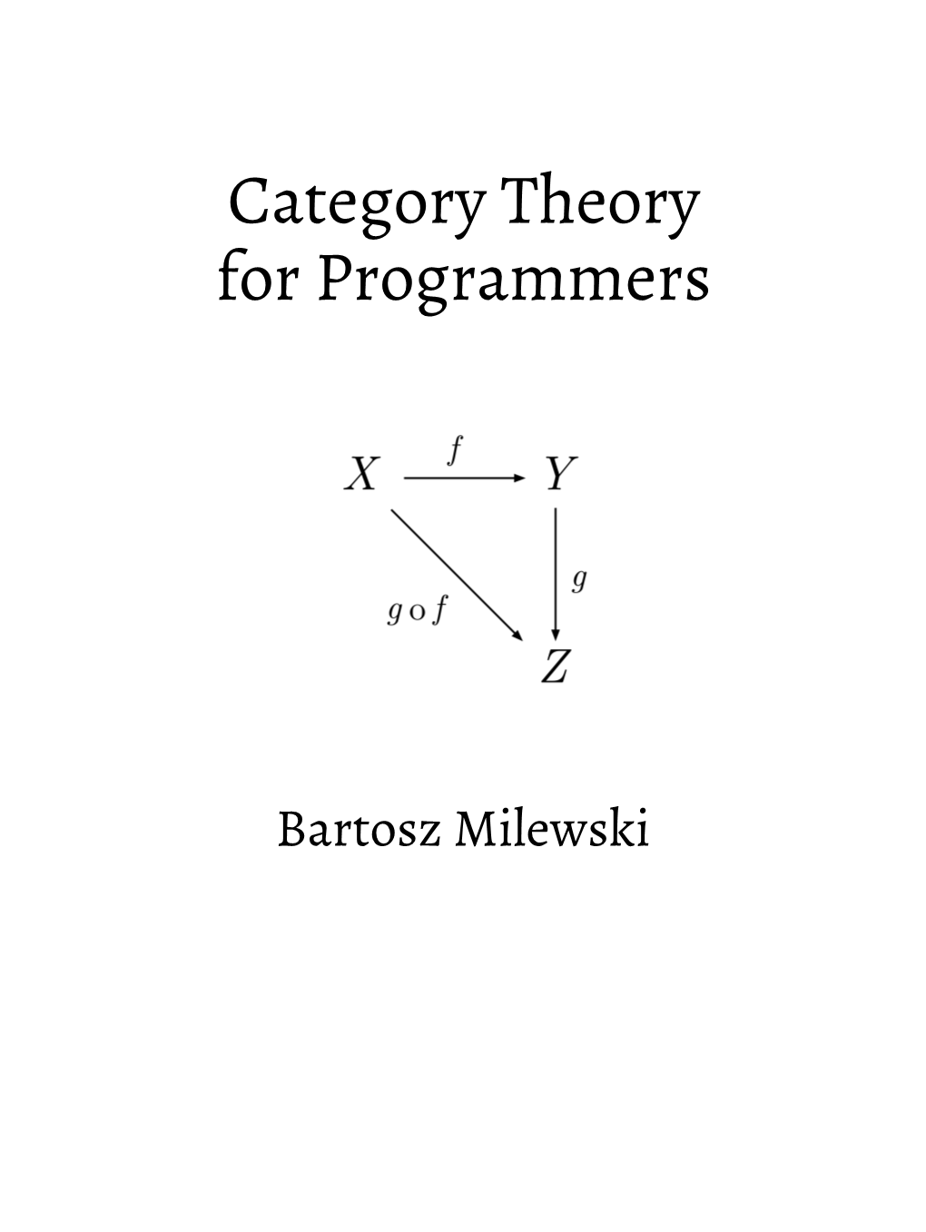 Category Theory for Programmers