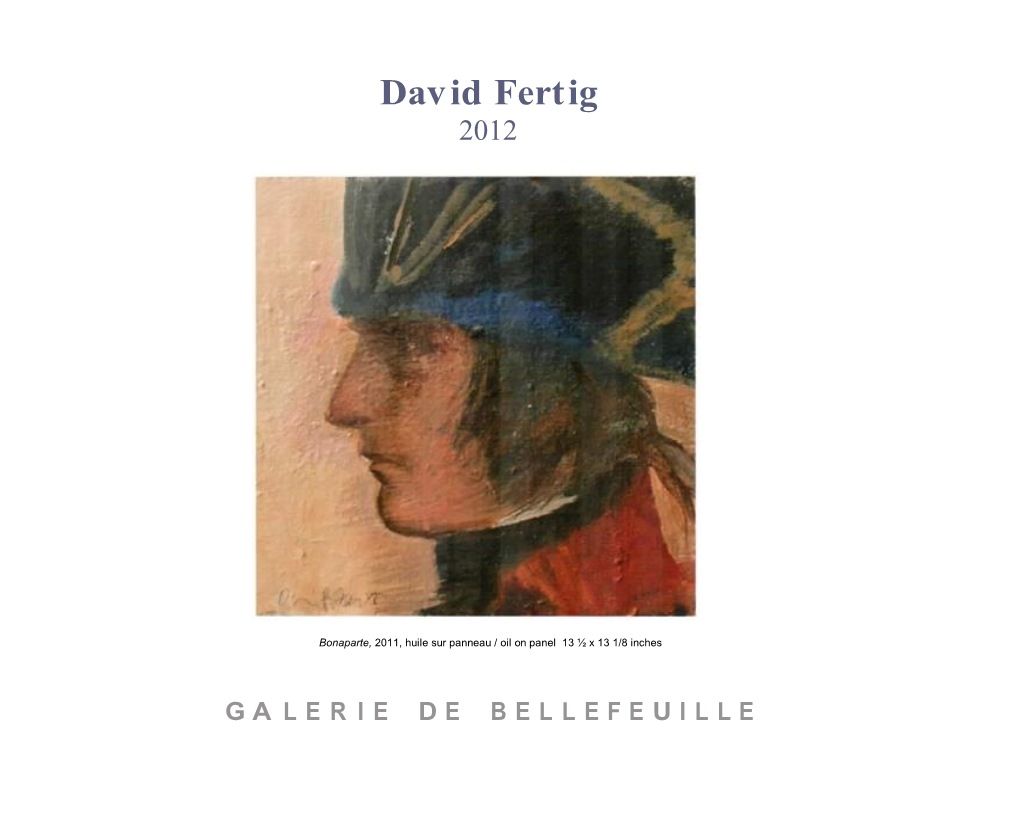 David Fertig 2012