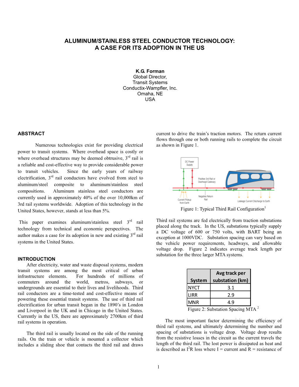 Aluminum/Stainless Steel Conductor Technology: a Case for Its Adoption in the Us