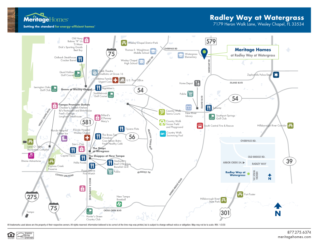 Radley Way at Watergrass 7179 Heron Walk Lane, Wesley Chapel, FL 33534