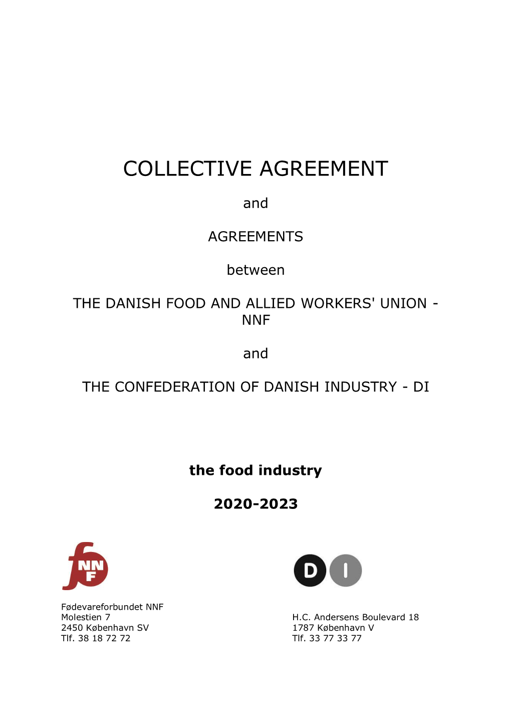 DI the Food Industry 2020-2023