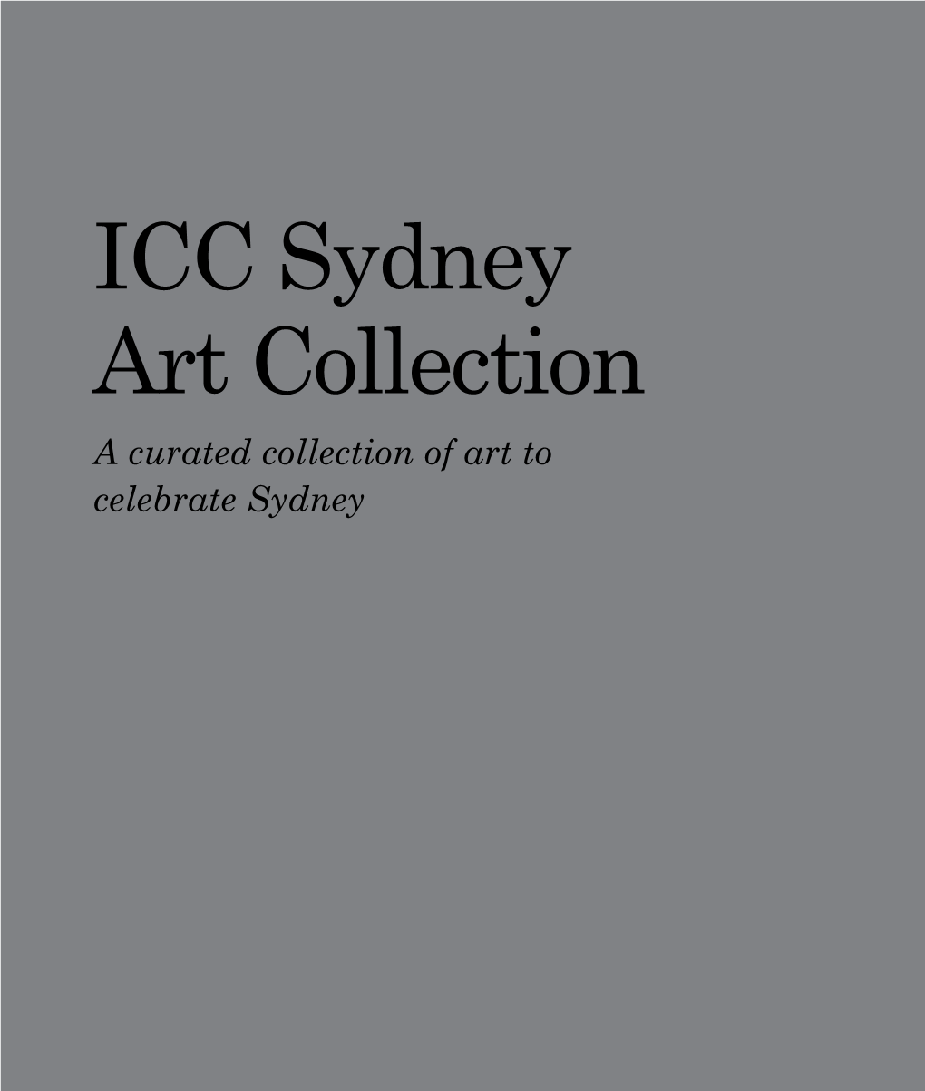 A Curated Collection of Art to Celebrate Sydney Foreword