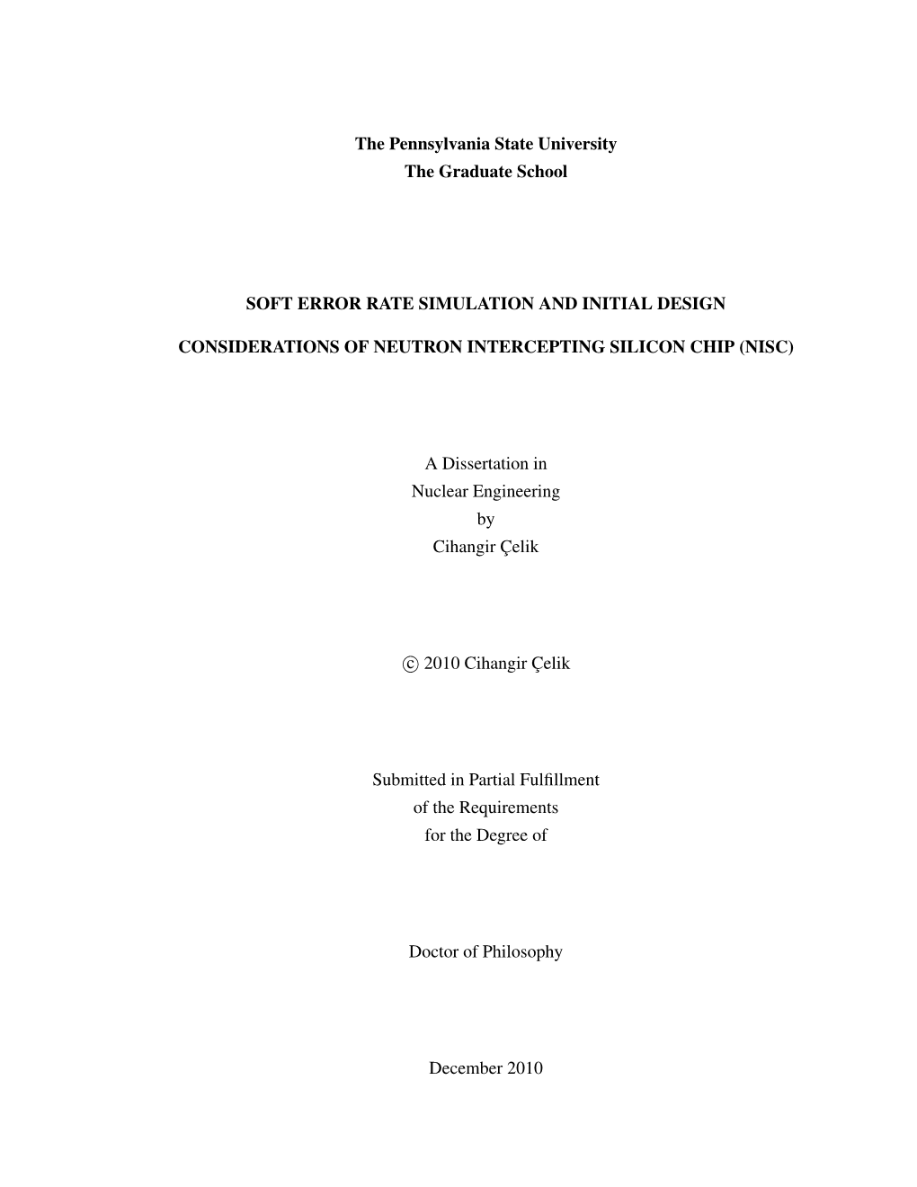 Soft Error Rate Simulation and Initial Design Considerations of Neutron