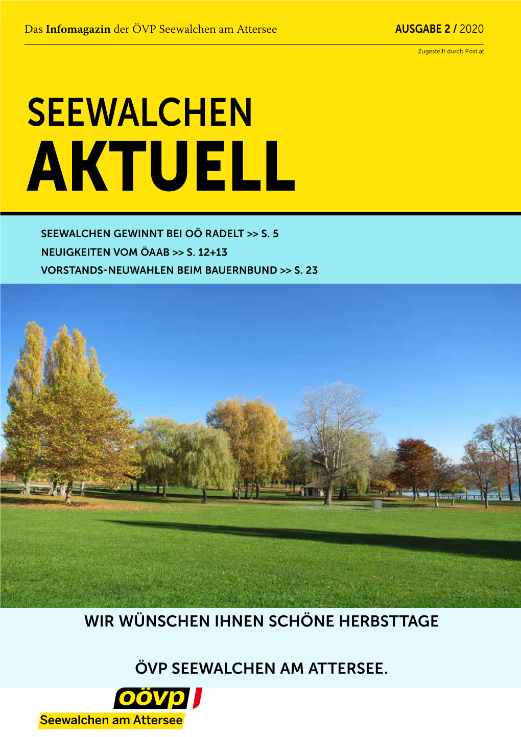 Seewalchen Am Attersee Ausgabe 2 / 2020