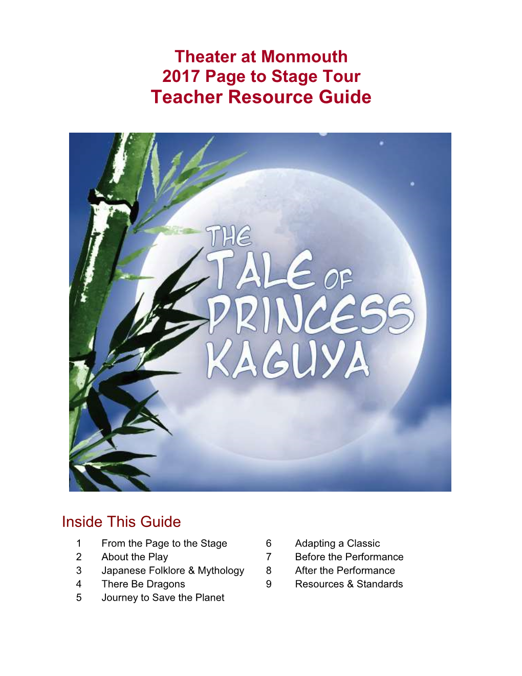 Teacher Resource Guide