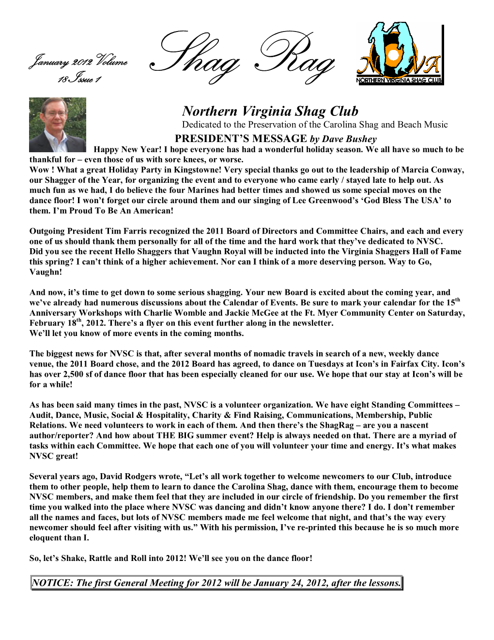 1-2012 NVSC News