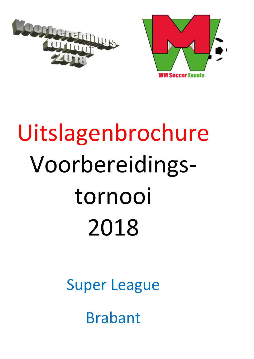 Tornooi 2018