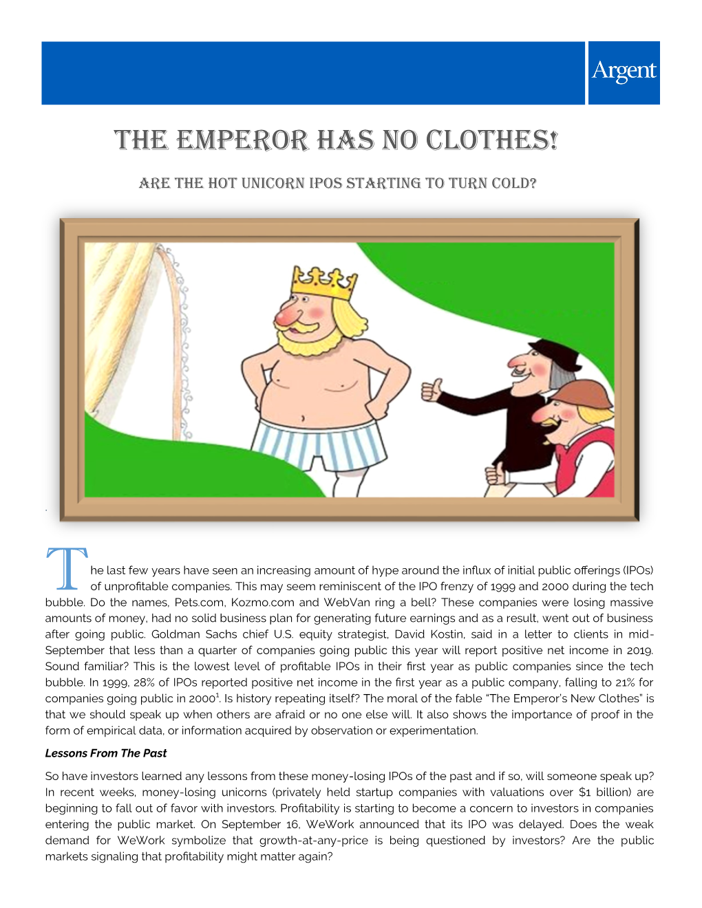The Emperor Has No Clothes!