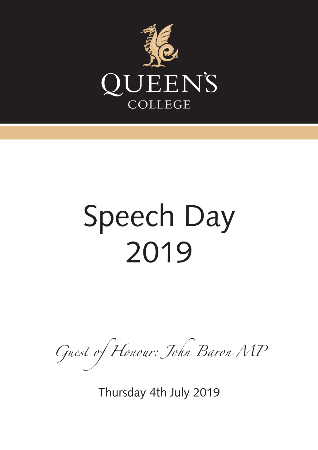 Speech Day 2019