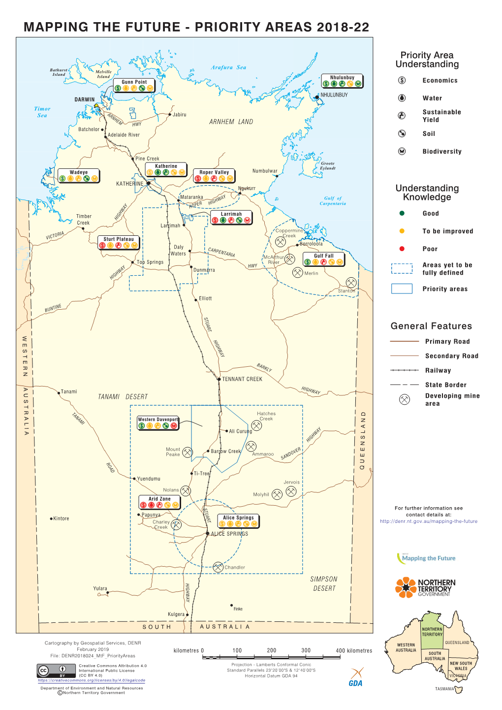 Mapping the Future – Priority Areas for 2018-2022