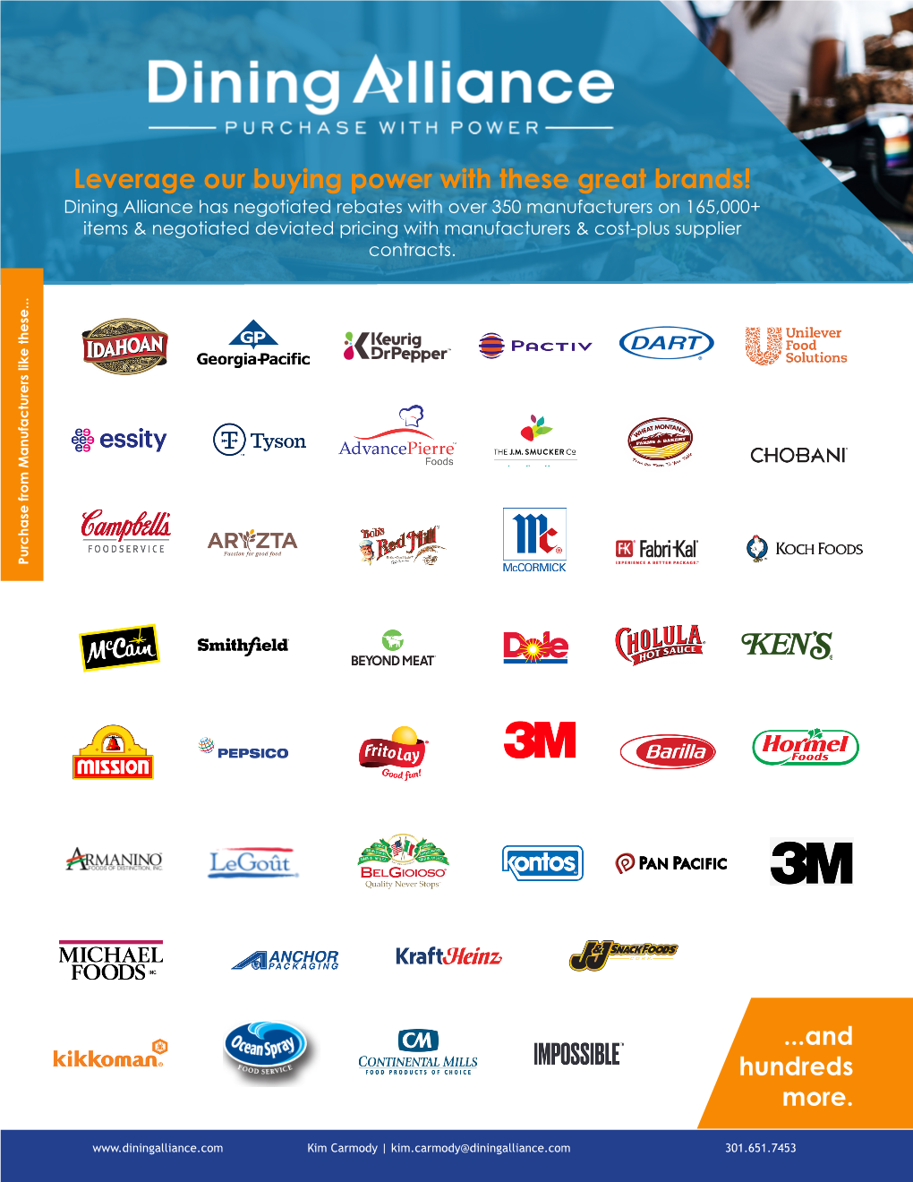 Leverage Our Buying Power with These Great Brands!