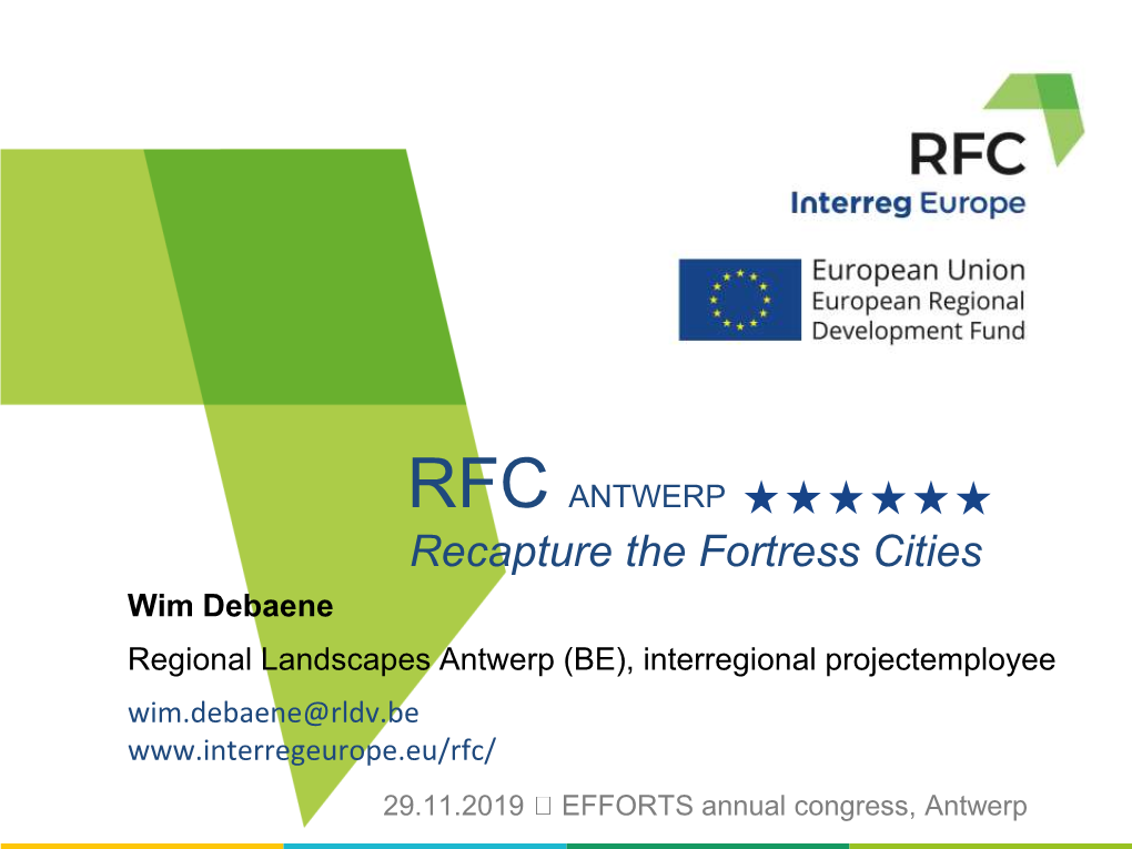 Regional Landscapes Antwerp