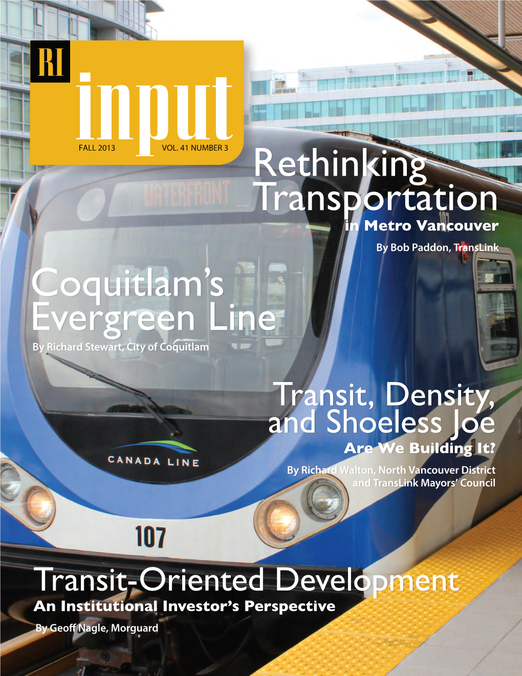 Rethinking Transportation Coquitlam's