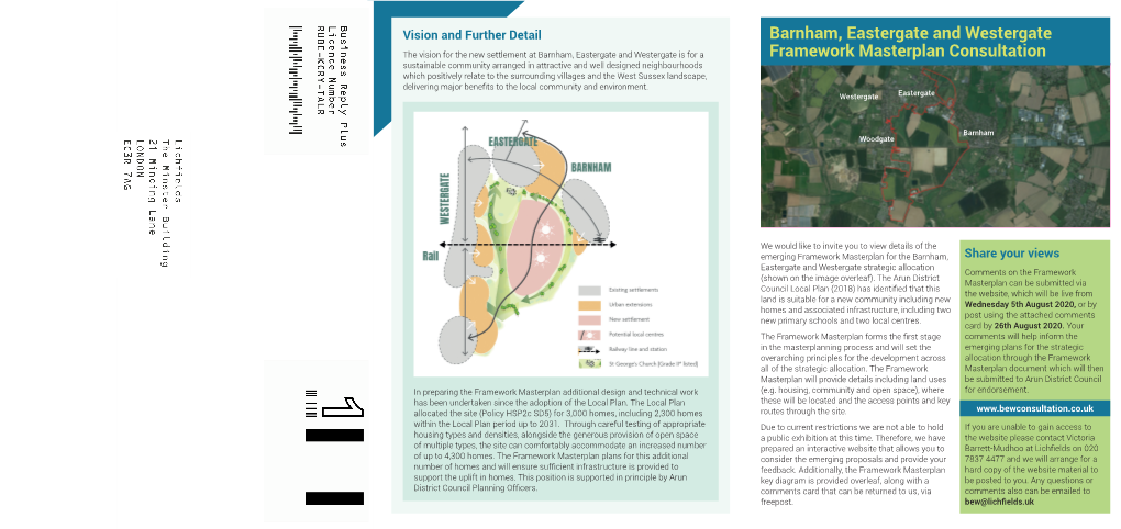 Barnham, Eastergate and Westergate Framework Masterplan Consultation