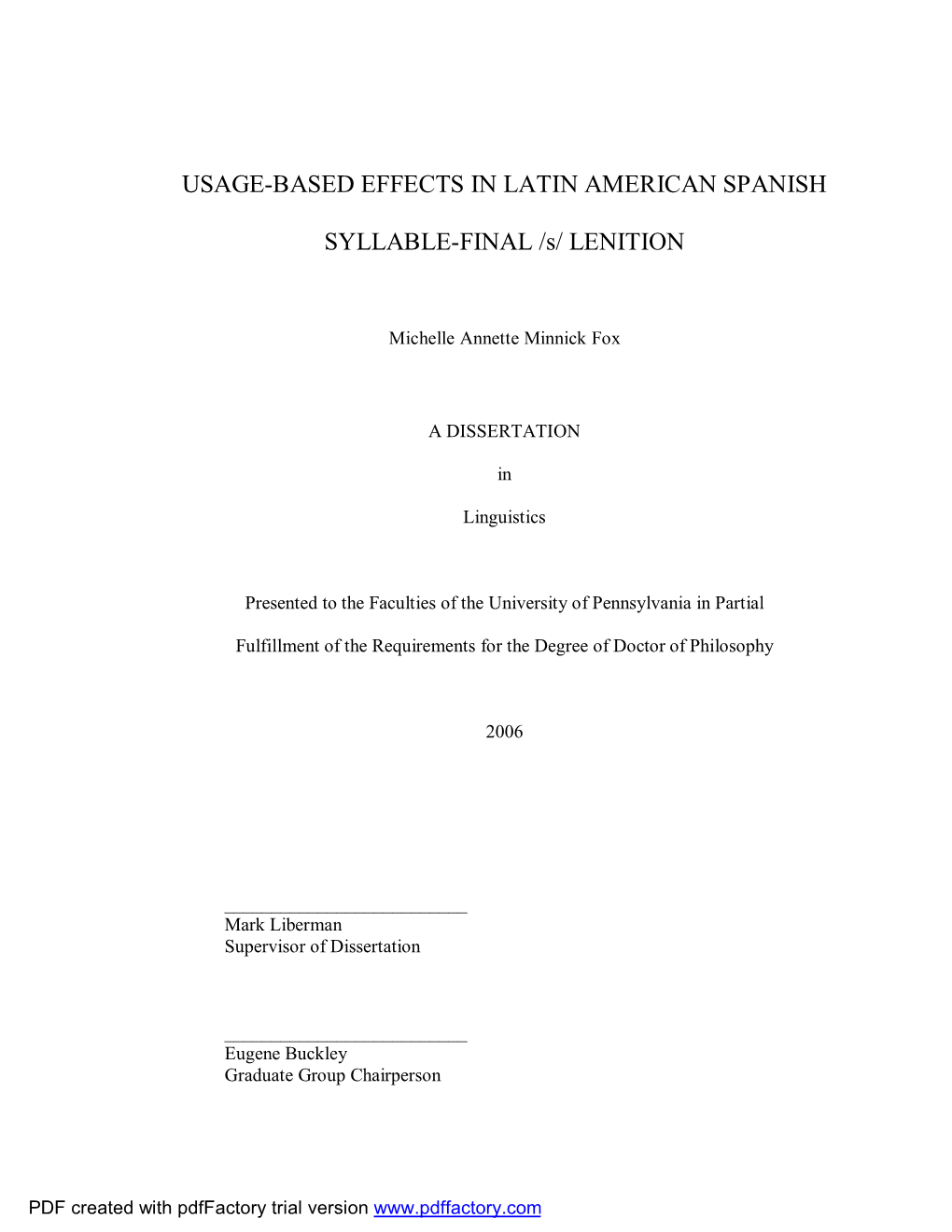 Usage-Based Effects in Latin American Spanish Syllable