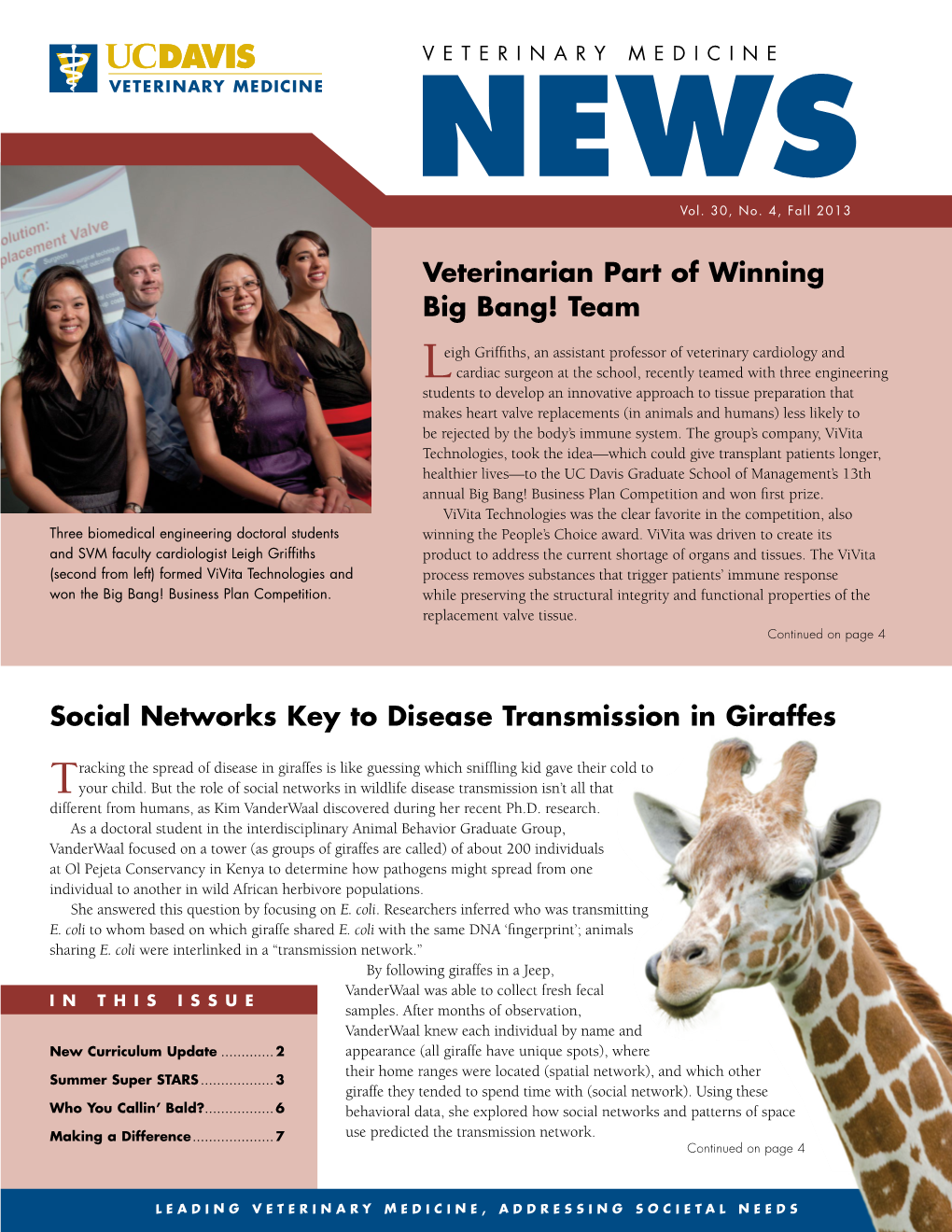 Social Networks Key to Disease Transmission in Giraffes