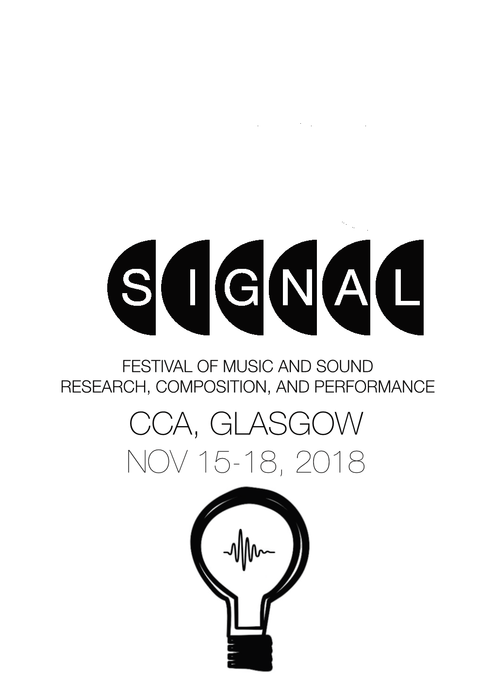 Brochure Design: Kevin Leomo Sound Thought Signal Logo: Alessio Wagner SOUND THOUGHT