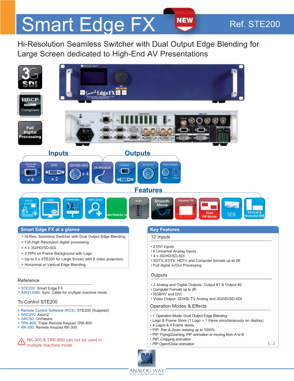 Smart Edge FX Ref