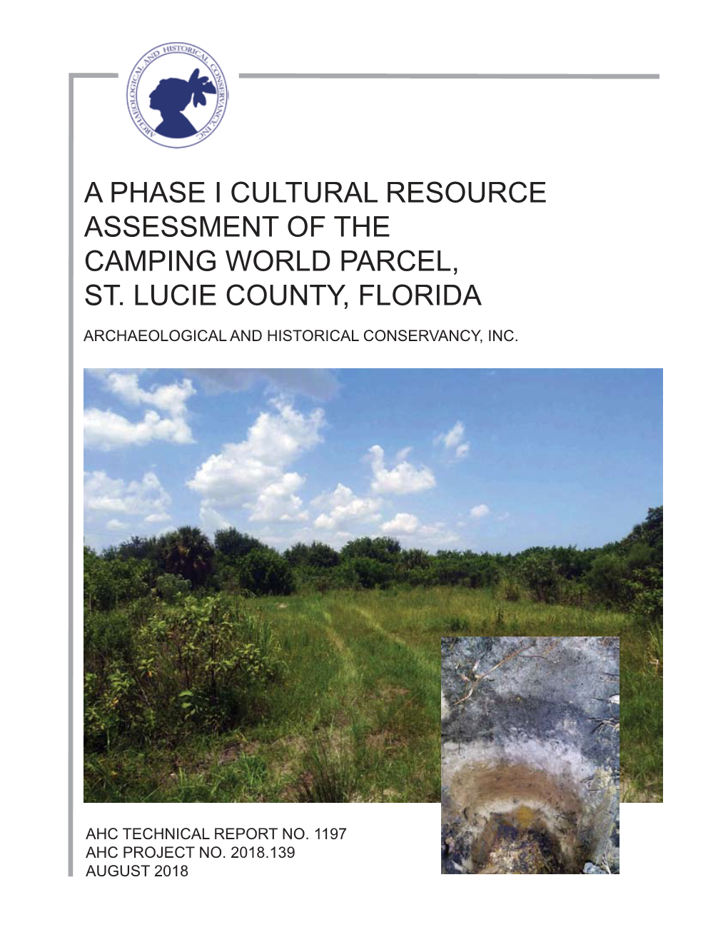 A Phase I Cultural Resource Assessment of the Camping World Parcel, St