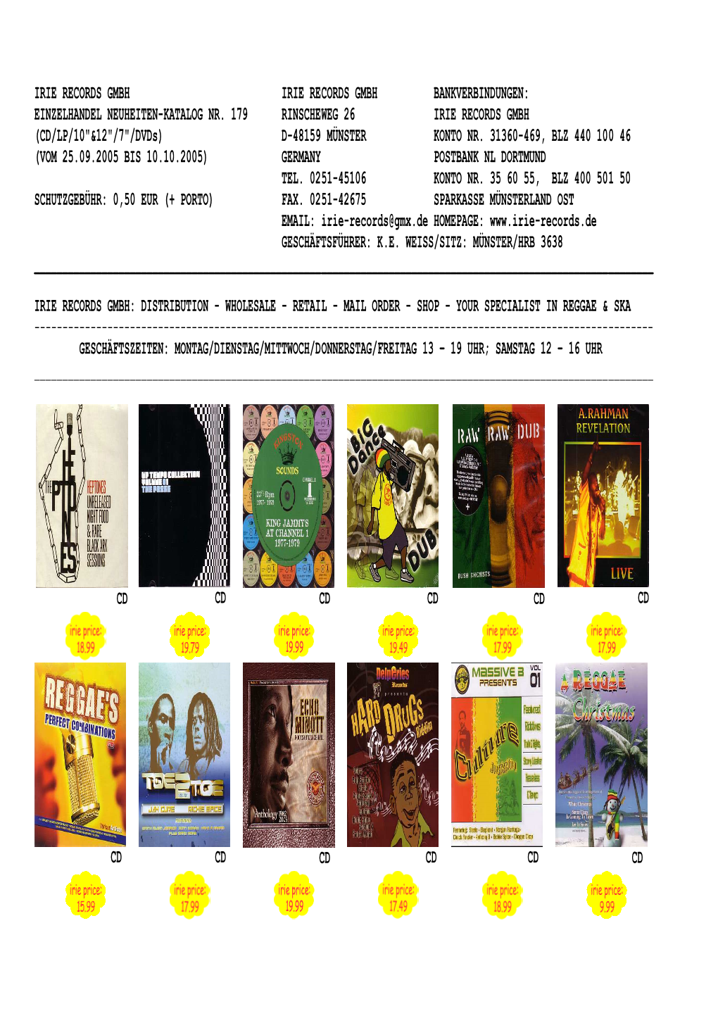 Neue Ware Mail-Order Katalog Einzelhandel 10-05 #1