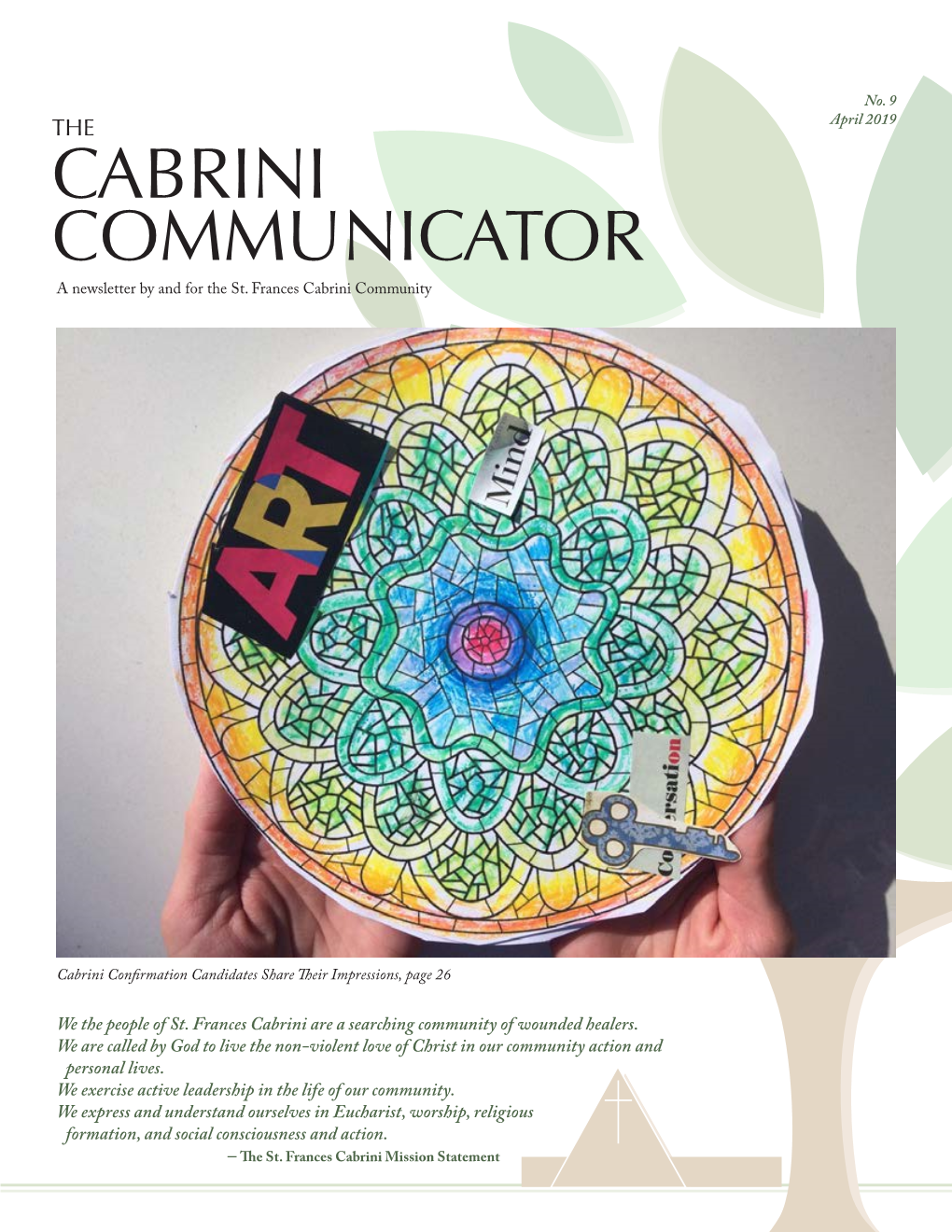 CABRINI COMMUNICATOR a Newsletter by and for the St