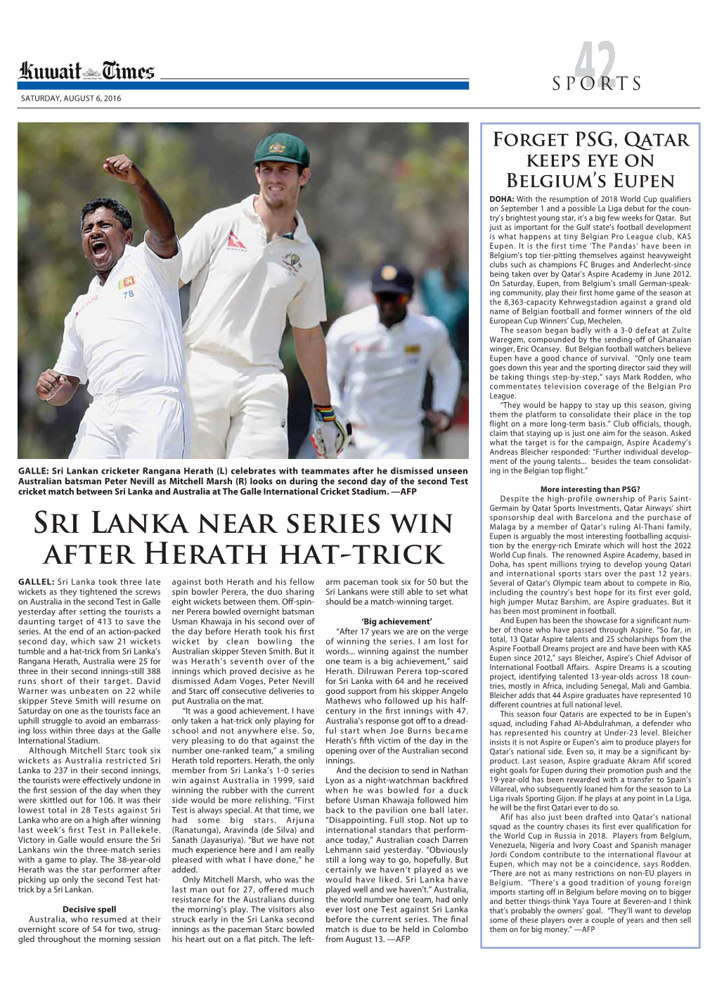 Sri Lanka NEAR Series Win After Herath Hat-Trick