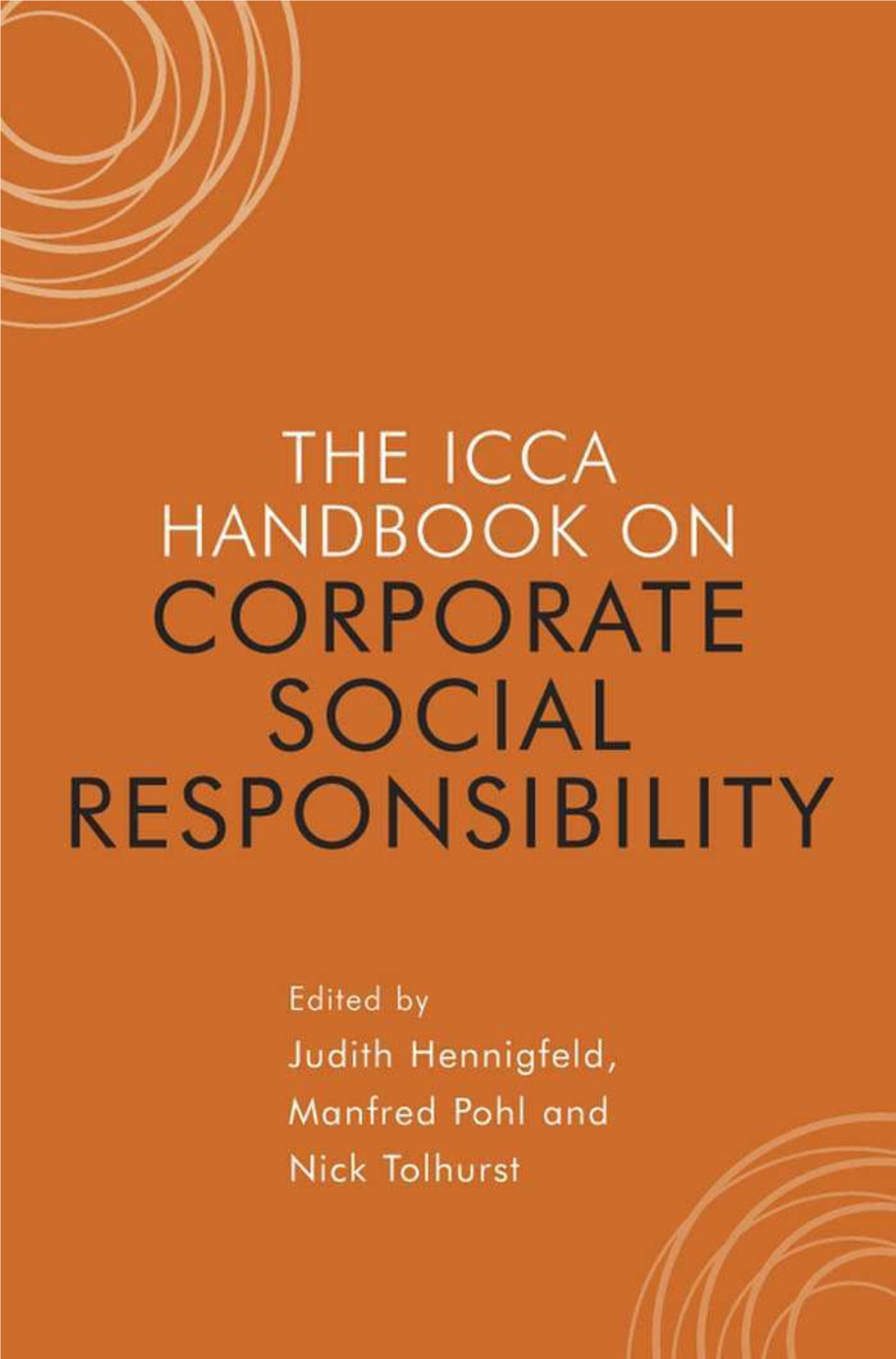 CORPORATE SOCIAL RESPONSIBILITY the ICCA