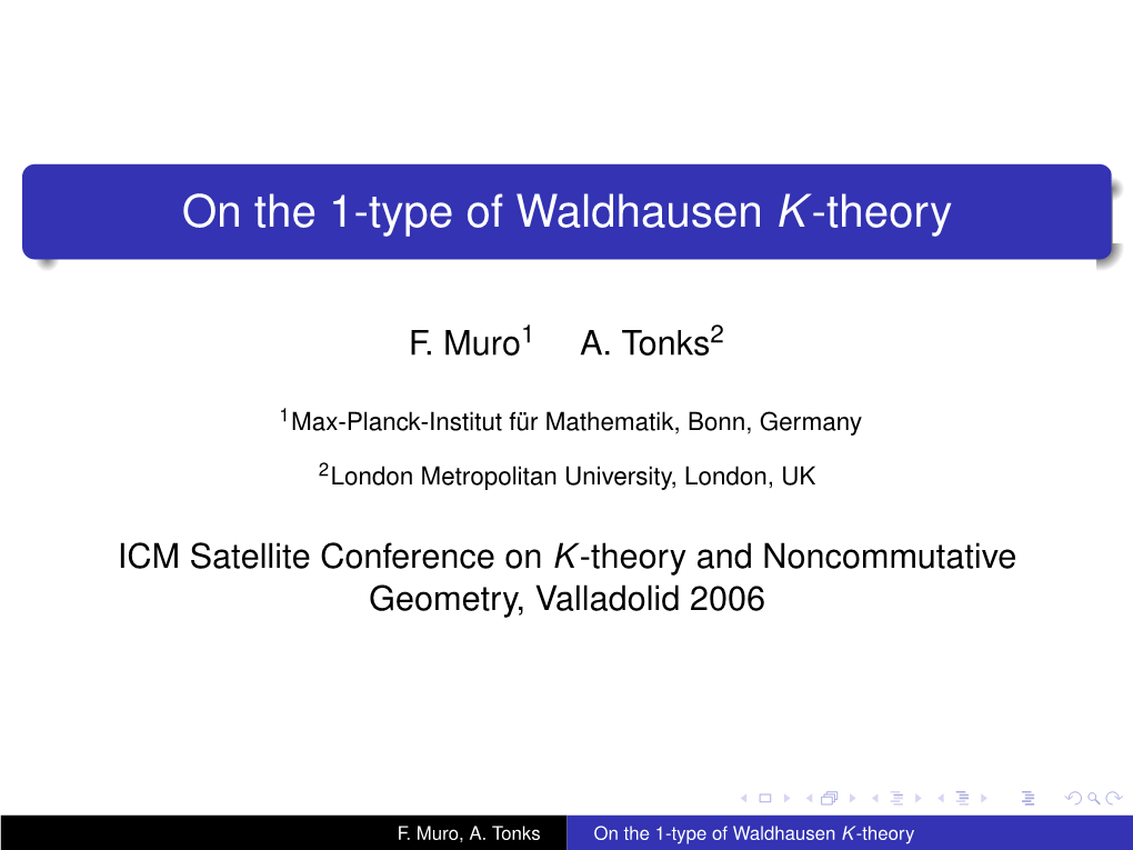 On the 1-Type of Waldhausen K-Theory