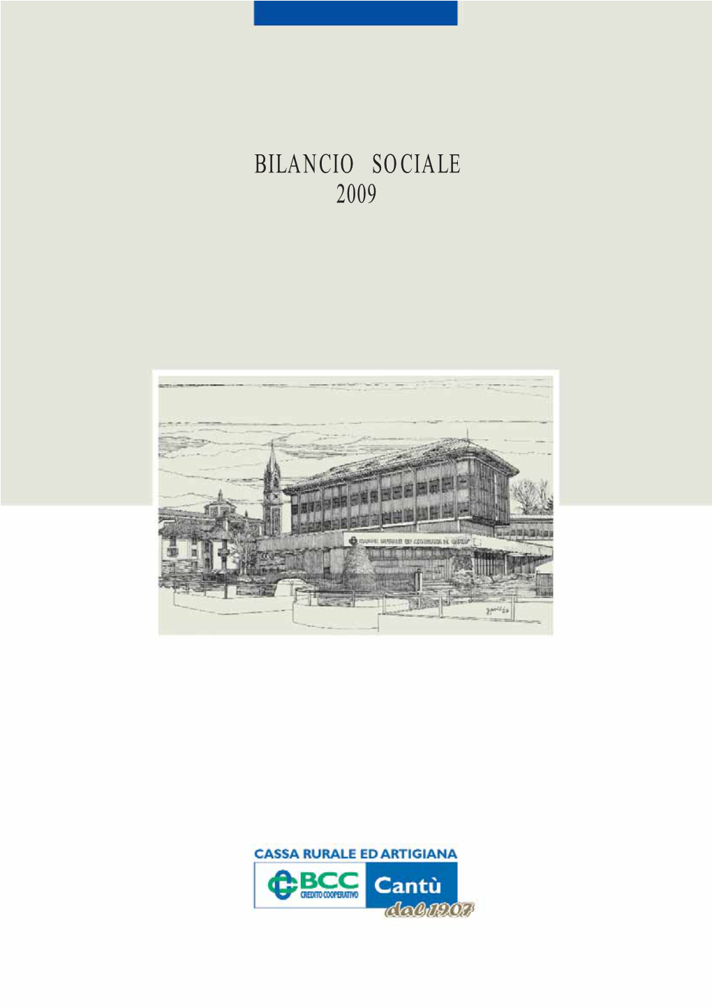 Bilancio Sociale Anno 2009