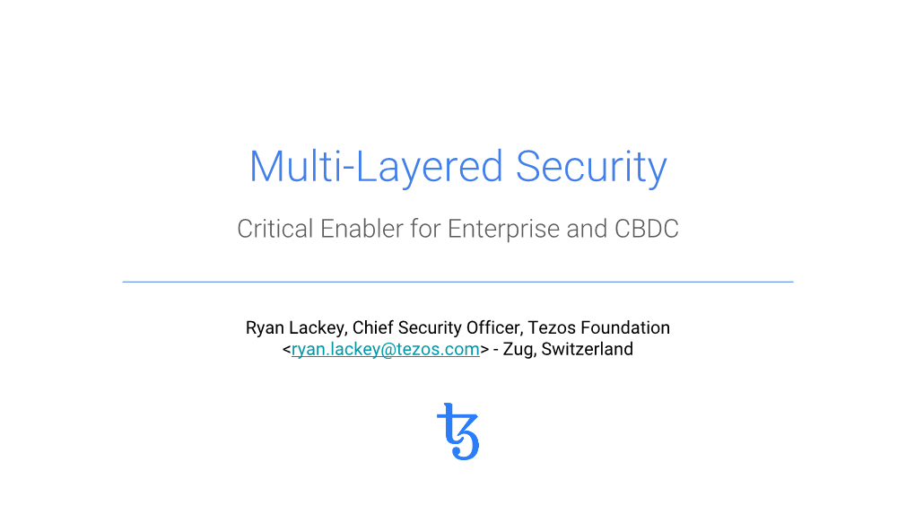 Multi-Layered Security