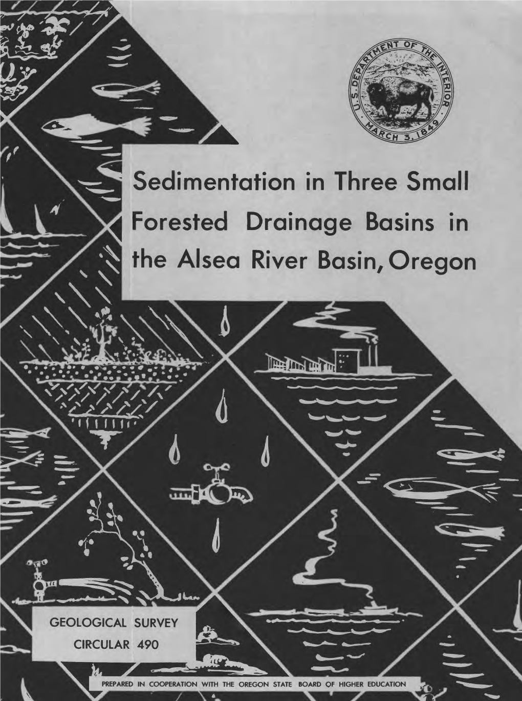 Sedimentation in Three Small 5 Forested Drainage Basins in the Alsea River Basin, Oregon