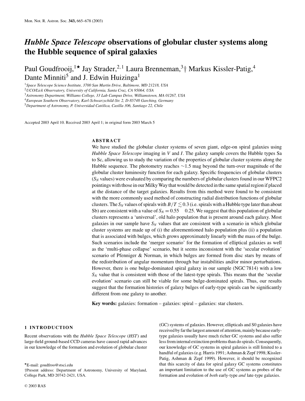 Hubble Space Telescope Observations of Globular Cluster Systems Along the Hubble Sequence of Spiral Galaxies