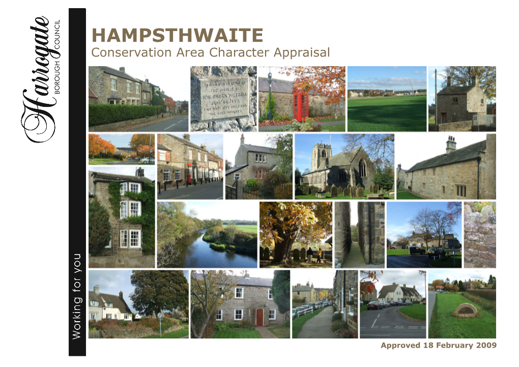 HAMPSTHWAITE Conservation Area Character Appraisal