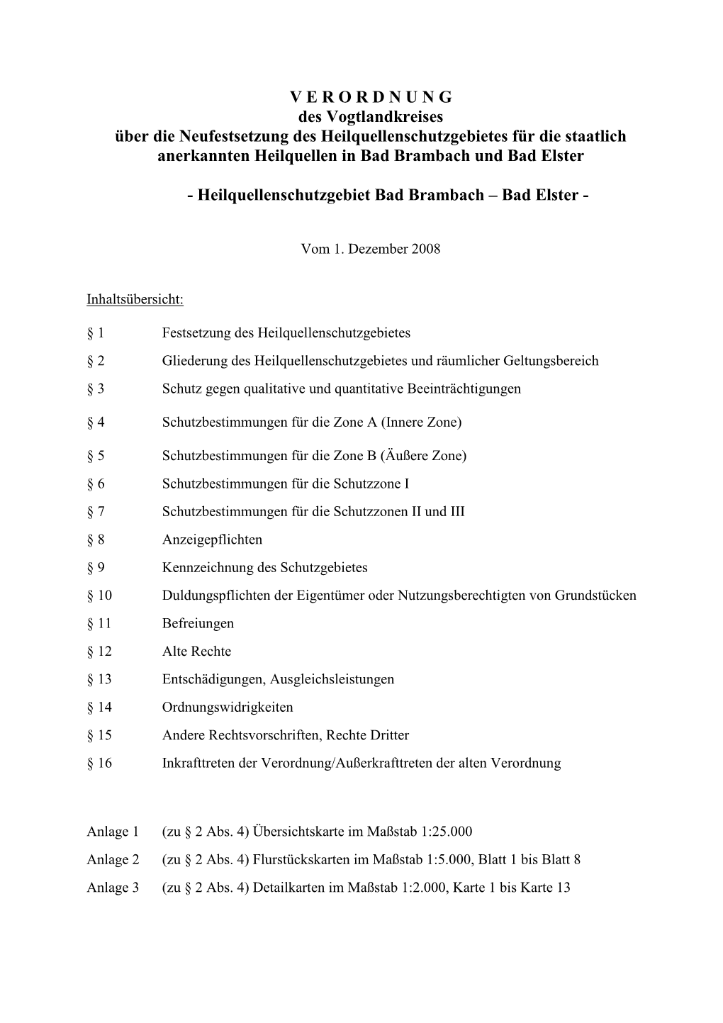 Heilquellenschutzgebiet-Verordnung