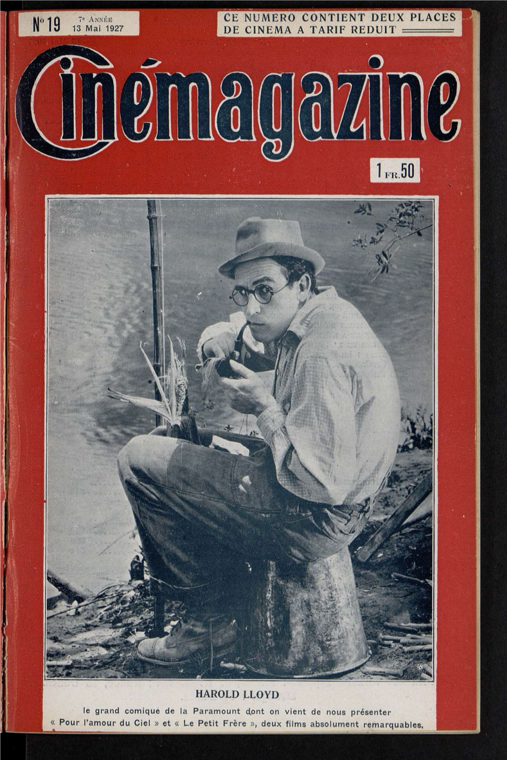 Cinémagazine 1927 N°19 , 13/05/1927