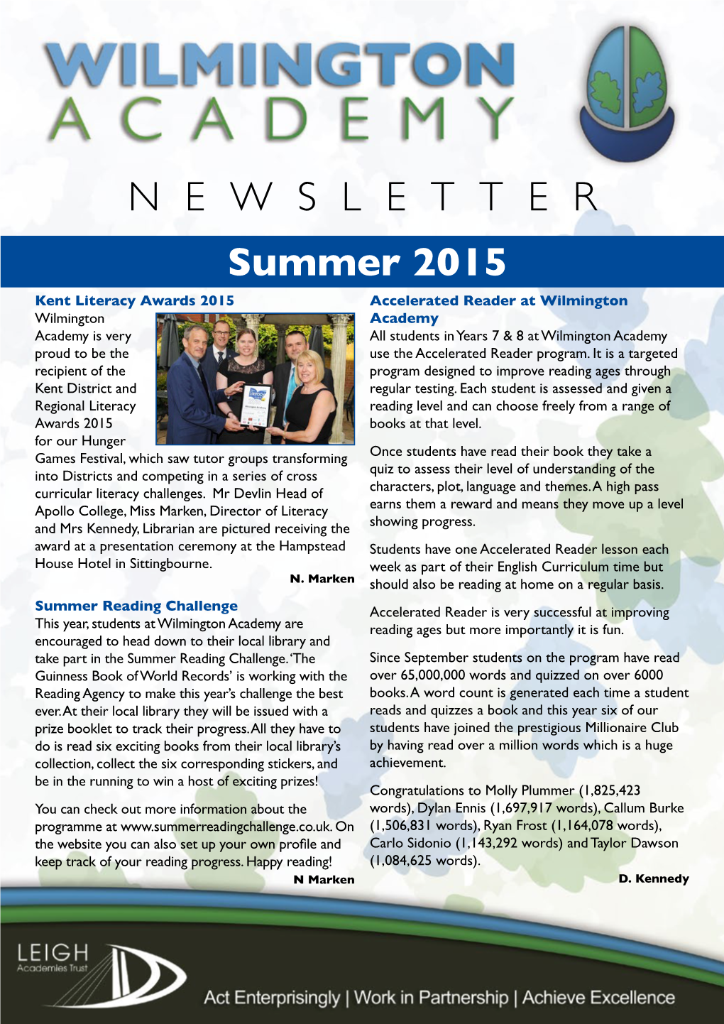 Summer-Newsletter-2015.Pdf