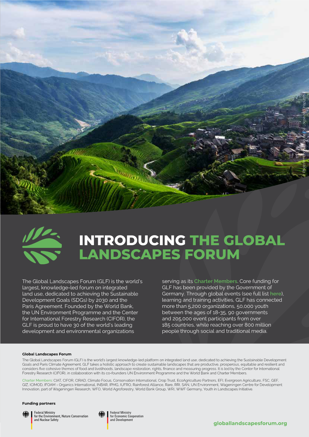 Introducing the Global Landscapes Forum