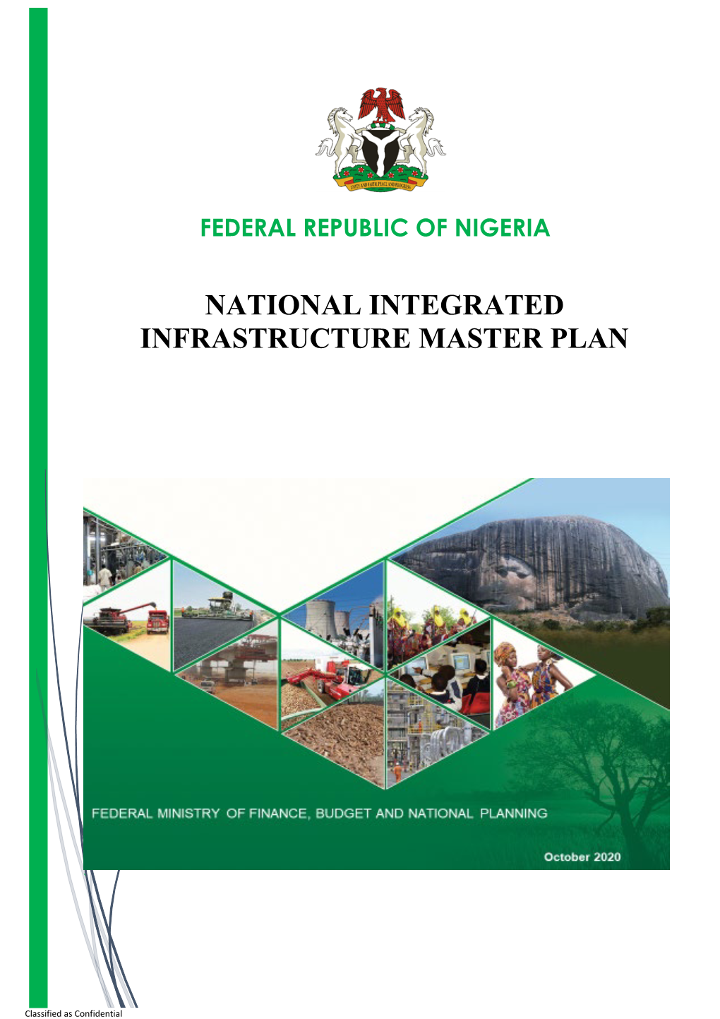 NATIONAL INTEGRATED INFRASTRUCTURE MASTER PLAN Iii