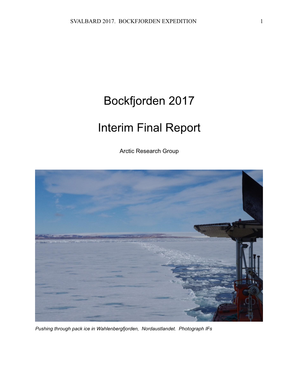 Bockfjorden 2017