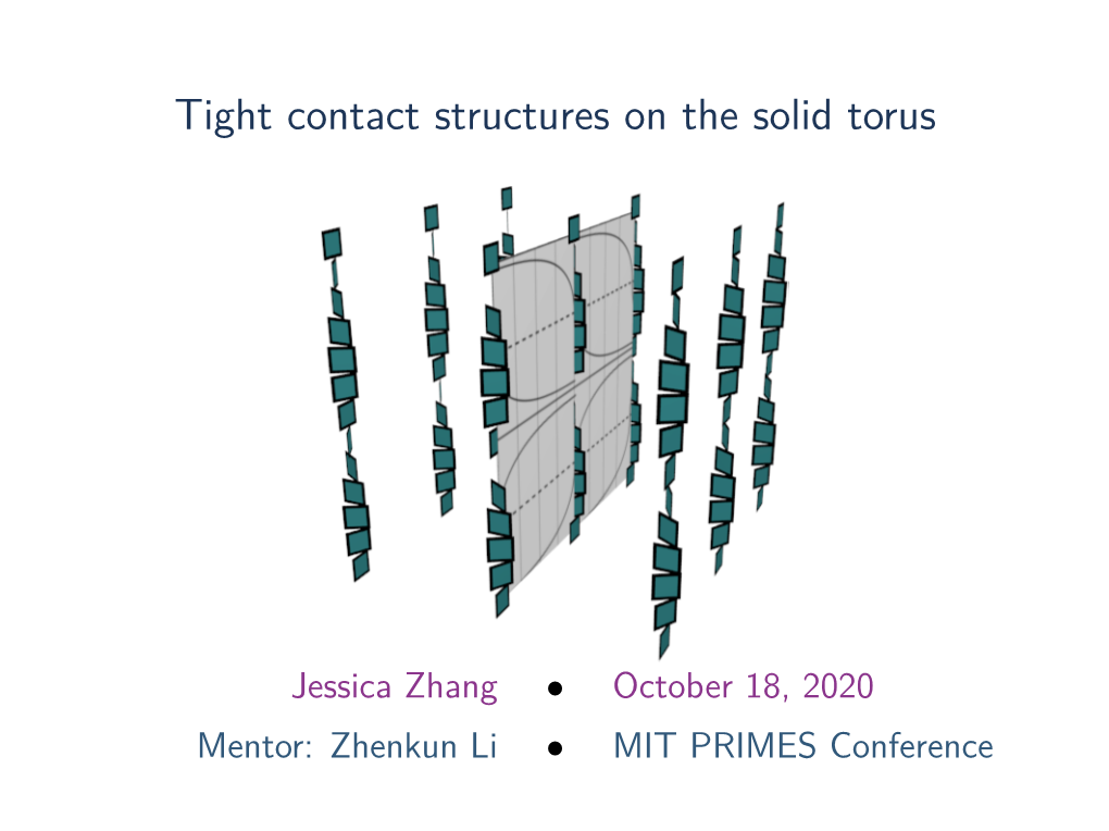 Tight Contact Structures on the Solid Torus