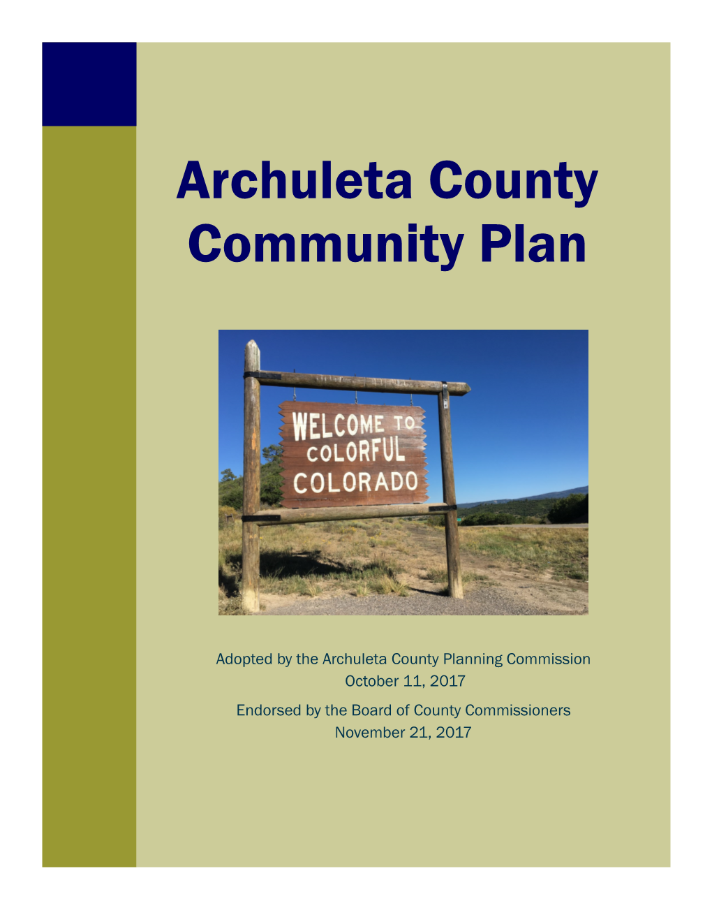 Archuleta County Community Plan