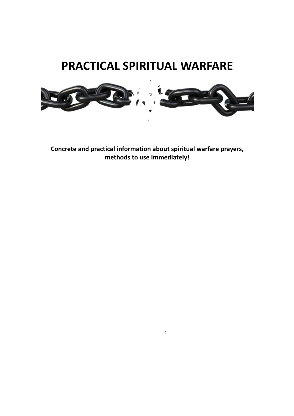 Practical Spiritual Warfare