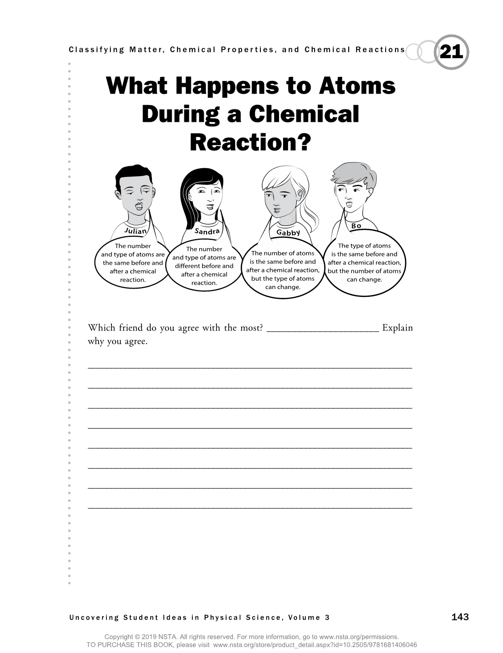 What Happens to Atoms During a Chemical Reaction?