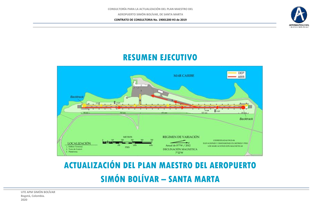 Resumen Ejecutivo Actualización Del Plan Maestro Del Aeropuerto Simón